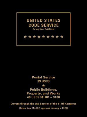 cover image of United States Code Service